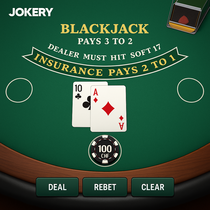 Jokery - Blackjack Table Game - Online Casino Switzerland
